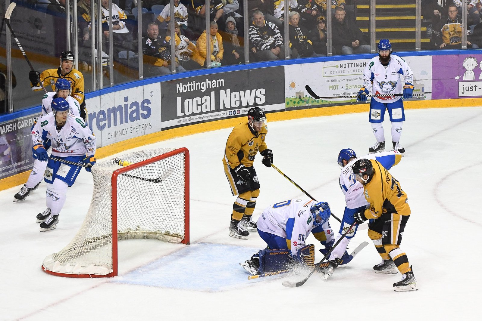 ELITE LEAGUE: PANTHERS 1-6 FLYERS Top Image
