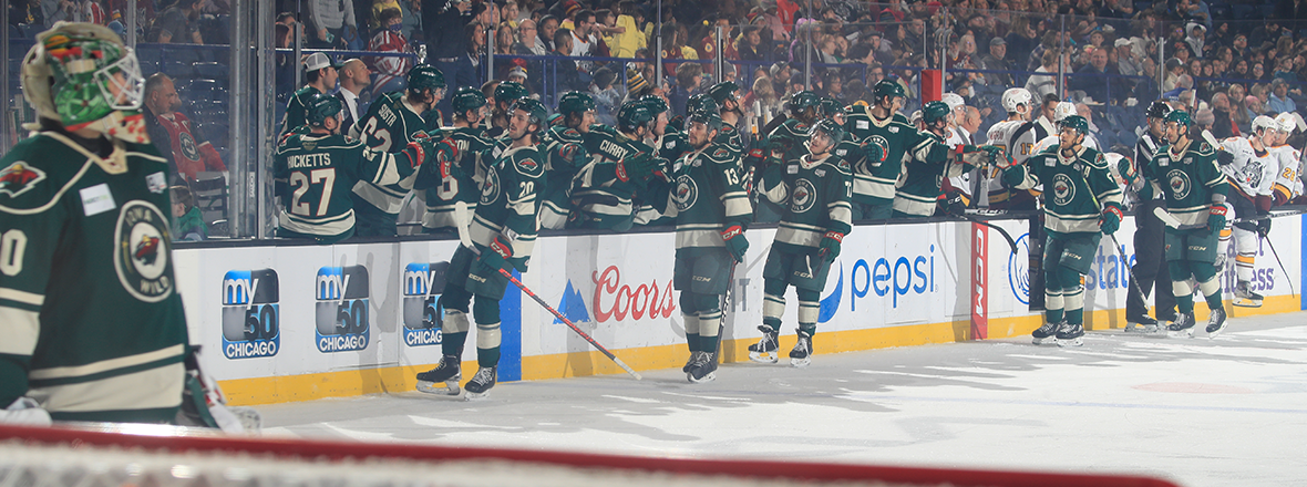 IOWA WILD TAME CHICAGO WOLVES IN 5-1 VICTORY
