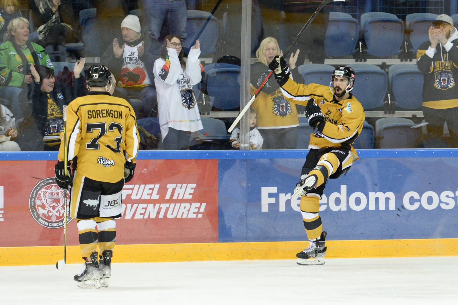 ELITE LEAGUE: PANTHERS 5-2 DEVILS Top Image