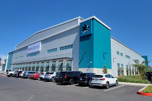 Tech CU Arena (outside view), San Jose